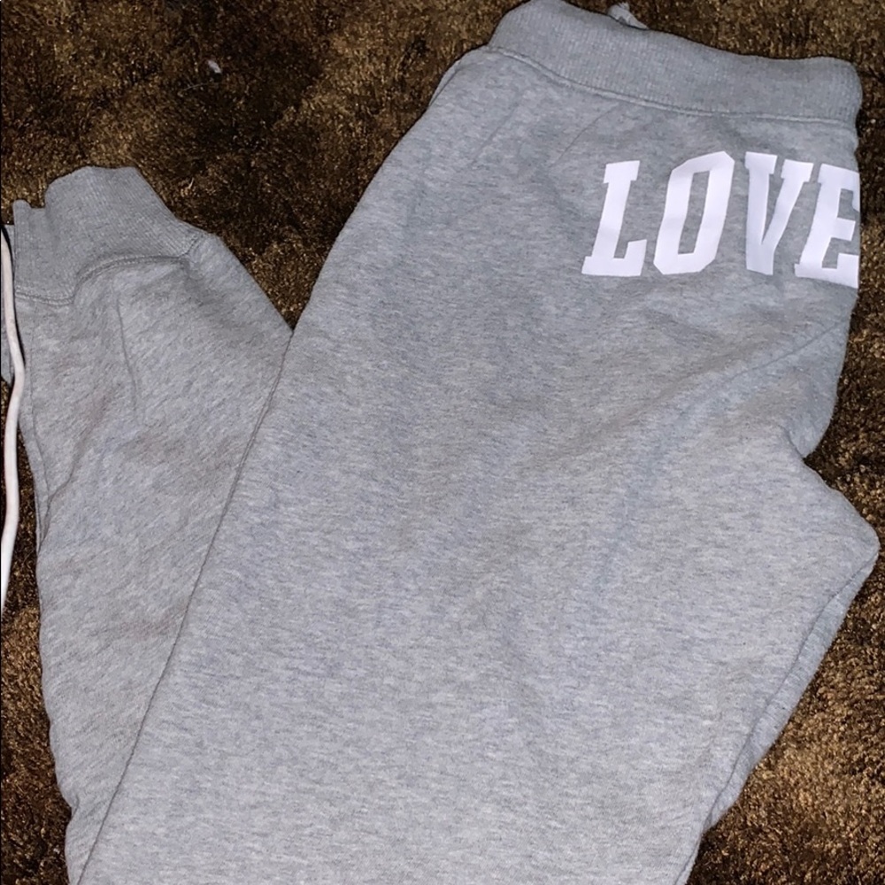 Pink joggers